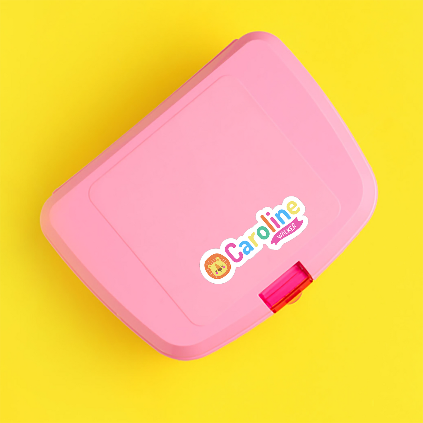 Happi Animal Kids Name Labels - Lion