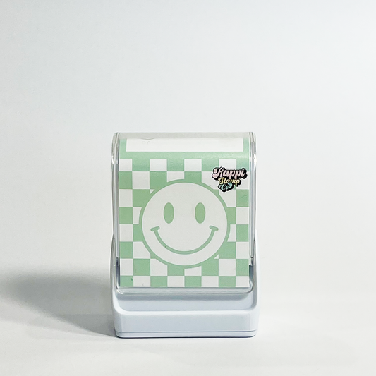 Happi Face Fabric Name Stamp - Mint