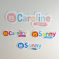 Happi Animal Kids Name Labels - Lion