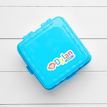Happi Animal Vinyl Waterproof Name Labels - Monkey