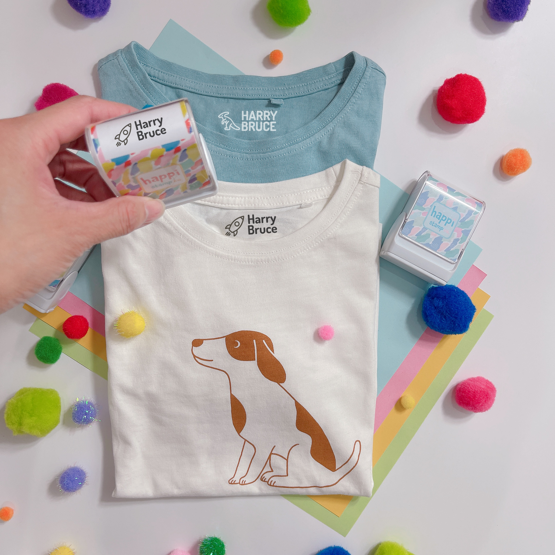 Clothing Name Stamp for Kids