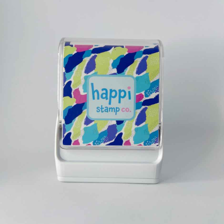 Custom Fabric Name Stamp for Kids Happi Stamp Co Happi Stamp Co.